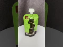 Tasca a scarico a prova di perdite stampata su misura per alimenti retorti