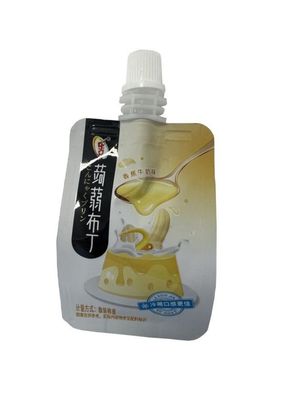 60g Small Size Spout Stand Up Packaging Bag Personalizzato per succo liquido