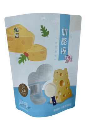 Borse di imballaggio di carta personalizzate sacchetti stand up con design finestra