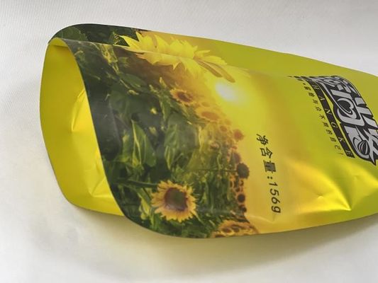 Mylar metallizzato Stand Up Bags Stampa personalizzata a forma libera per snack secchi