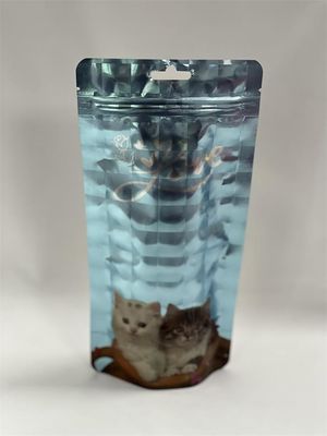 Buste Stand Up in Mylar stampate personalizzate 500g Sacchetto per alimenti per animali domestici