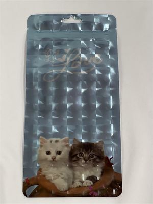 Buste Stand Up in Mylar stampate personalizzate 500g Sacchetto per alimenti per animali domestici