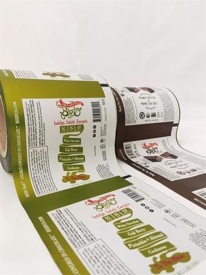 Imballaggio per alimenti in pellicola laminata stampata in lamina di plastica per snack