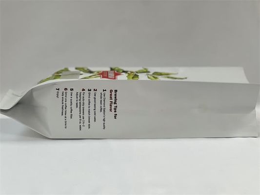Sacchetti di caffè con soffietto termosaldato laterale per confezione da 250 g di caffè