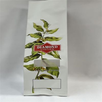 Sacchetti di caffè con soffietto termosaldato laterale per confezione da 250 g di caffè