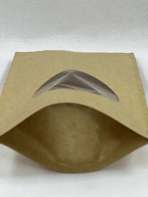 Brown Kraft Coffee Pouch Stand Up Stampa offset Borsa da caffè da 250 g
