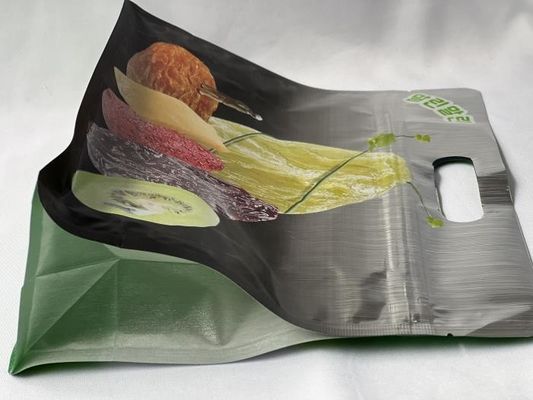 Capacità su misura dell'OEM della chiusura lampo dello spuntino del sacchetto d'imballaggio stampato metallizzato