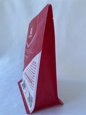 Buste a fondo piatto da 120 micron 100 g Mylar Stand Up Buste per alimenti secchi