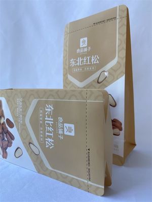 Sacchetti per alimenti biodegradabili in lamina di alluminio Sacchetti per alimenti in plastica Mylar Stand Up