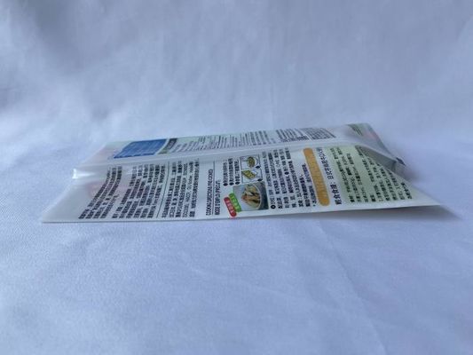 Colori delle borse in plastica stampati lucidi personalizzati con sigillatura posteriore