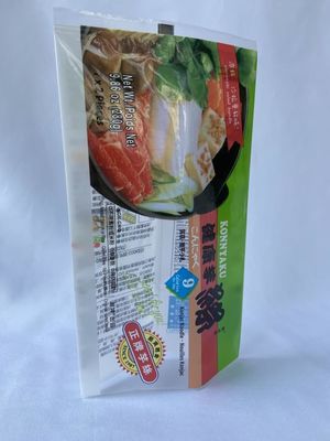 Colori delle borse in plastica stampati lucidi personalizzati con sigillatura posteriore