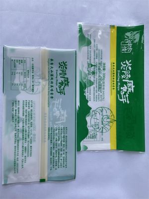 Back Seal Mylar Packaging Bag Trasparente Stand Up Food Buste
