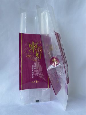 Sacchetto per imballaggio di riso da 1 kg. Sacchetto per imballaggio di riso termosaldato. Superficie lucida