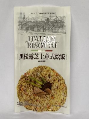 La borsa per l'imballaggio del riso con stampa personalizzata si alza in piedi per uso alimentare con manico in plastica