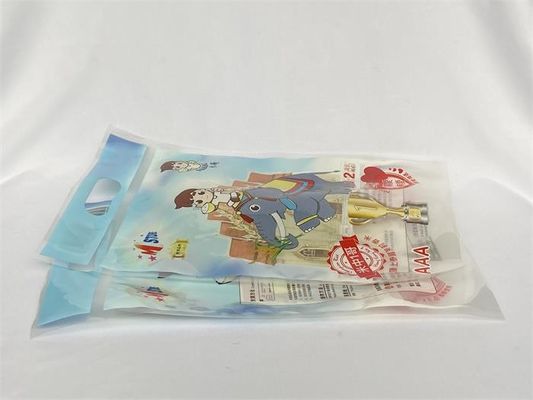 Stampa personalizzata in plastica con sacchetto per imballaggio di riso da 2 kg con foro per manico