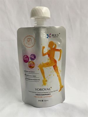Sacchetto d'imballaggio del becco della barriera di stampa su ordinazione per la protezione del bambino della bevanda liquida