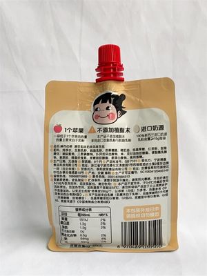 Sacchetti per imballaggio con beccuccio ad alta barriera QS ecologici per liquidi