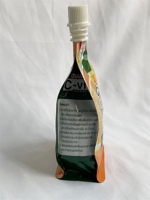 Alta barriera d'imballaggio del sacchetto d'imballaggio del beccuccio del fondo piatto per le bevande di frutta 150ml