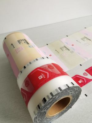Pellicola per rotoli di imballaggio laminato riciclabile in PP stampata su misura per snack