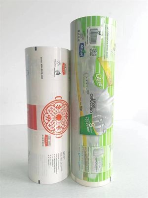 Rotolo di imballaggio in plastica stampato HACPP automatico termosaldabile