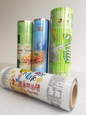 Rotolo di imballaggio in plastica stampato HACPP automatico termosaldabile