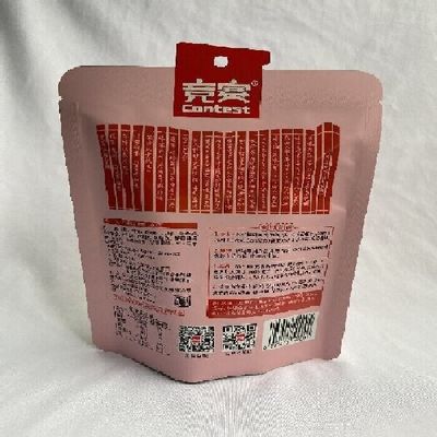Logo personalizzato Stand Up Pouch Borse Convenienza Flessibilità con foro per appendere