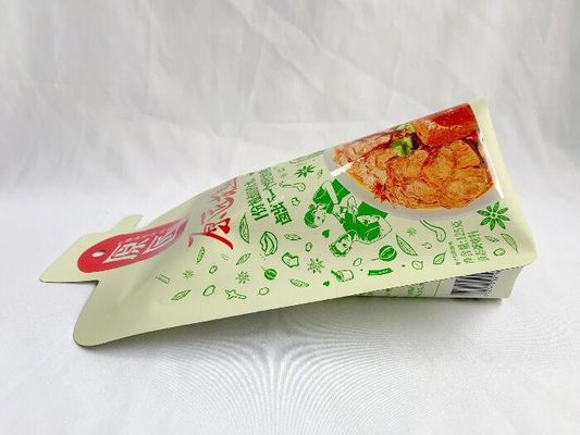 Stampa personalizzata in plastica Stand Up Pouch Colore CMYK per snack caffè