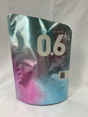 Sacchetto sagomato impermeabile con sigillo termico Stand Up Pouch per snack alimentari