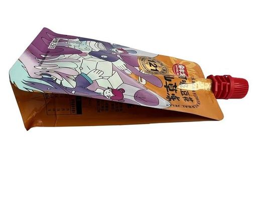 Busta per imballaggio beccuccio RCPP Superficie stampata quadrupla personalizzata 130 micron