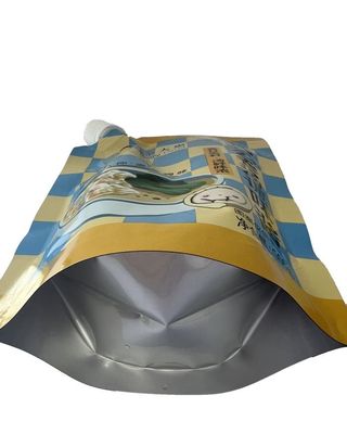 CMYK Spout Packaging Bag per le applicazioni di snack 100C-121C-135C