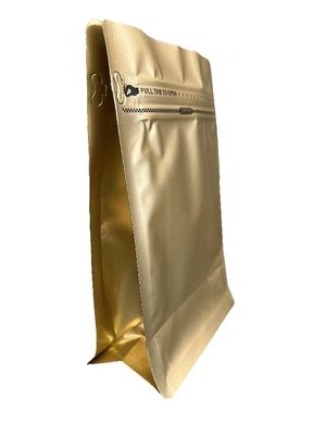 Stampa in oro sacchetti di caffè ecologici per imballaggi ecologici