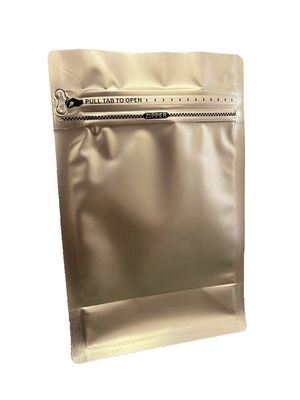 Stampa in oro sacchetti di caffè ecologici per imballaggi ecologici