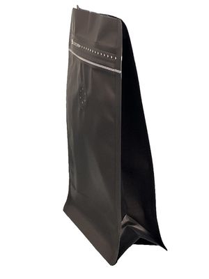 5-10 Giorni Tempo di consegna Matt Flat Bottom Bag Con Ziplock Per Imballaggio Caffè