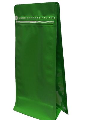 Borsa per imballaggio di caffè personalizzata con valvola a fondo piatto e stampa UV