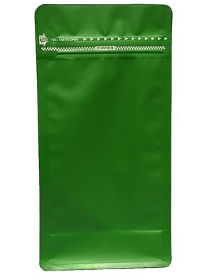 Borsa per imballaggio di caffè personalizzata con valvola a fondo piatto e stampa UV