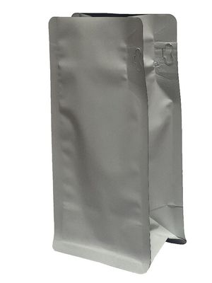 Sacchetto di imballaggio per caffè a forma quadrata con materiale ecologico