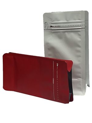 100-1kg Capacità Sigillo termico Sacchetto da caffè a fondo piatto con sacchetto matto completo