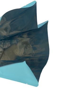 Sacchetto di imballaggio alimentare metallizzato a fondo quadrato personalizzabile per biscotti