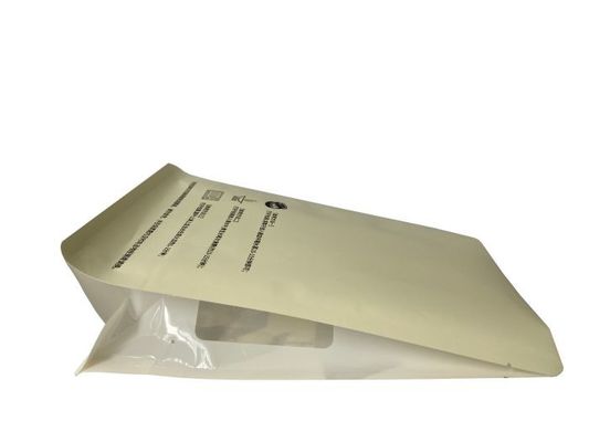 Matt Vernice Flat Bottom Sacchetti laterali Gusset Proof di umidità per alimenti di riso