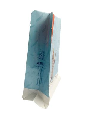 Sacchetti di carta a fondo piatto in plastica Borsa laminazione a secco da 90 g per pesce essiccato