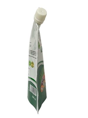Fogli personalizzati Stand up lato Spout sacchetto per olio con colori spot CMYK