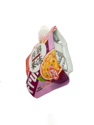 Borsa stampata su misura per 100 g di succo di frutta con tubo di 8,6 mm-10 mm
