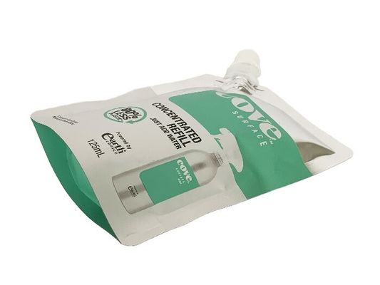 Busta di detersivo liquido ecologico resistenza forte resistenza all'umidità