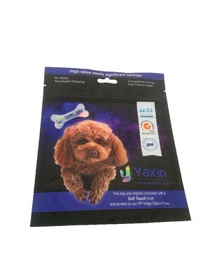 Borsa di imballaggio Mylar personalizzata Stampa digitale con cerniera e maniglia