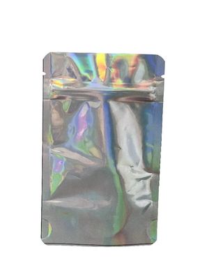 Barriera personalizzata Stand Up Packaging Bags pellicola arcobaleno e zip