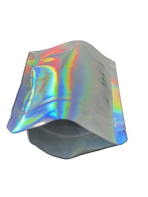 Barriera personalizzata Stand Up Packaging Bags pellicola arcobaleno e zip
