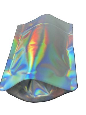 Barriera personalizzata Stand Up Packaging Bags pellicola arcobaleno e zip