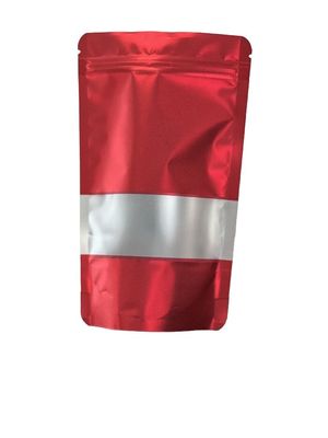 Barriera metallica personalizzata Borsa per imballaggio caffè Stand up con finestrino