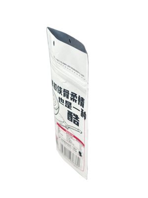 Borse di carta personalizzate Matte Stand Up con foglio e cerniera