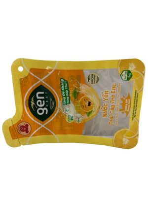 Noccioline Busta per snack Bottom piatto Forma di stampa CMYK